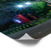 Poster Cathédrale Église Catholique Neo Architecture Goth (Coin)