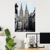 Poster Cathédrale Eglise St Peter Cologne Allemagne 1910 (Bureau à domicile)