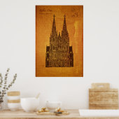 Poster Cathédrale : Hohe Domkirche St. Peter und Maria (Cuisine)