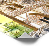 Poster Cathédrale Notre-Dame de Paris (Coin)