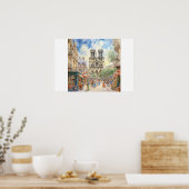 Poster Cathédrale Notre-Dame de Paris (Cuisine)