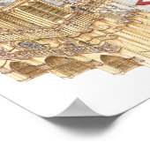 Poster Cathédrale Notre-Dame. Paris France (Coin)