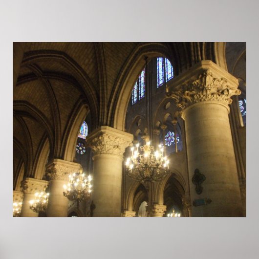 Poster Cathédrale Notre-Dame, Paris, France (Devant)