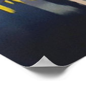 Poster Cathédrale Notre-Dame Paris France Vintage voyage (Coin)