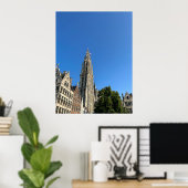 Poster Cathédrale OLV pendant les célébrations de RAFC 20 (Bureau à domicile)