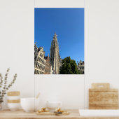 Poster Cathédrale OLV pendant les célébrations de RAFC 20 (Cuisine)