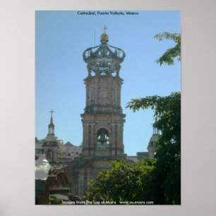 Poster Cathédrale, Puerto Vallarta, Mexique