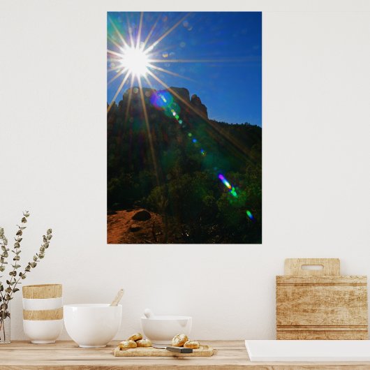 Poster Cathédrale Rock Vortex (Cuisine)