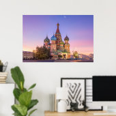 Poster Cathédrale Saint Basil (Bureau à domicile)