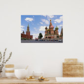 Poster Cathédrale Saint-Basil de Moscou (Cuisine)