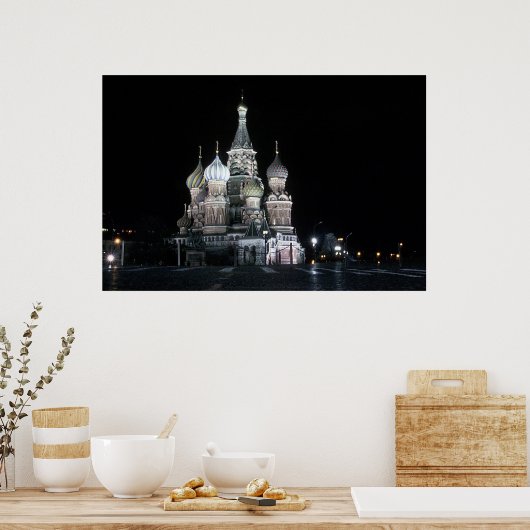 Poster Cathédrale Saint-Basile (Cuisine)