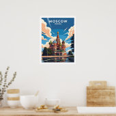Poster Cathédrale Saint-Basile de Moscou (Cuisine)