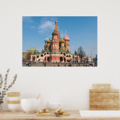 Poster Cathédrale Saint-Basile de Moscou (Cuisine)