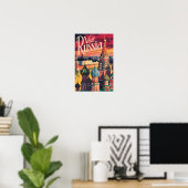 Poster Cathédrale Saint-Basile de Russie Illustration Voy (Bureau à domicile)
