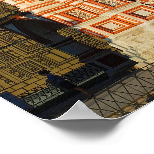 Poster Cathédrale Saint Basile Moscou Russie (Coin)