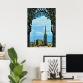 Poster Cathédrale Saint-Étienne de Vienne (Bureau à domicile)