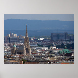 Poster Cathédrale Saint-Étienne, Vienne Autriche
