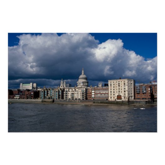 Poster Cathédrale Saint-Paul (Devant)