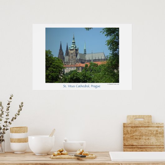 Poster Cathédrale Saint-Vitus (Cuisine)