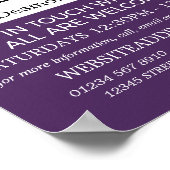 Poster Cathédrale St Paul, Classe de Bible chrétienne Adv (Coin)