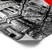 Poster Cathédrale St Paul Londres Angleterre Royaume-Uni (Coin)