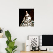 Poster Catherine de Braganza par Sir Peter Lely (Bureau à domicile)