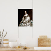 Poster Catherine de Braganza par Sir Peter Lely (Cuisine)
