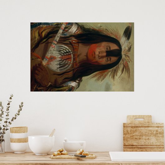 Poster Catlin Native American Art (Cuisine)