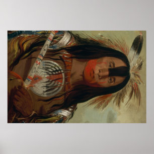 Poster Catlin Native American Art