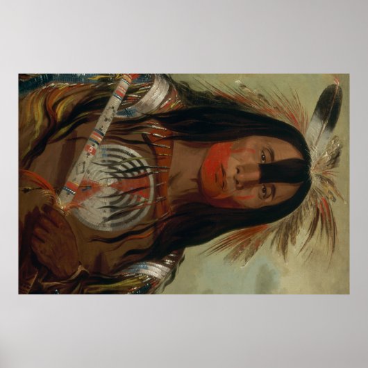 Poster Catlin Native American Art (Devant)