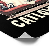 Poster Catloween Ghost Halloween (Coin)
