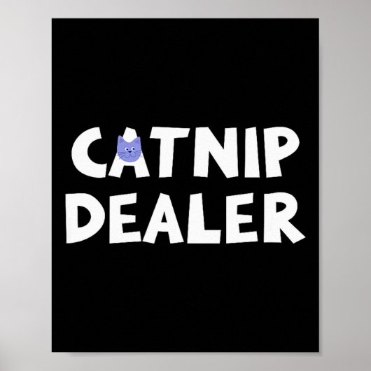 Poster Catnip Er Funny Cat (Devant)
