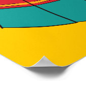 Poster Catrina Couple Mexicaine Journée Des Morts (Coin)