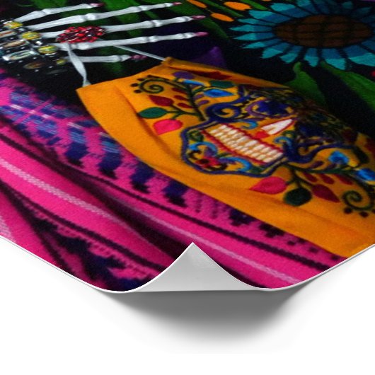 Poster Catrina Mère et Enfant Ofrenda (Coin)