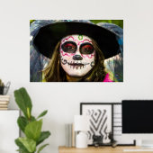 Poster Catrina Mexicana (Bureau à domicile)