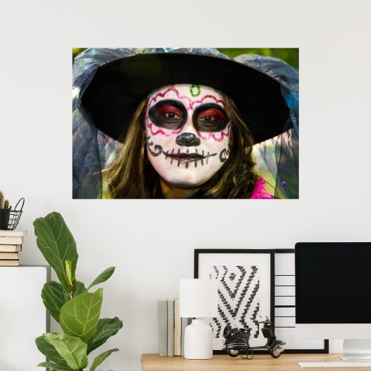 Poster Catrina Mexicana (Bureau à domicile)
