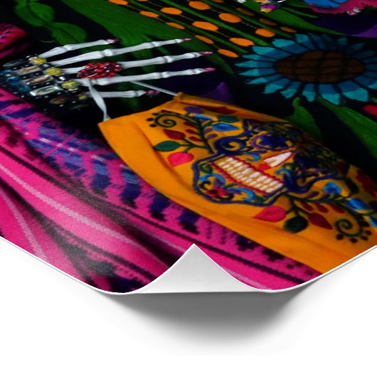 Poster Catrina Moeder en Child Ofrenda Perfect Poster (Hoek)