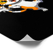 Poster Cats Dancing Funny Cat Lover For Women Kitty Graph (Coin)