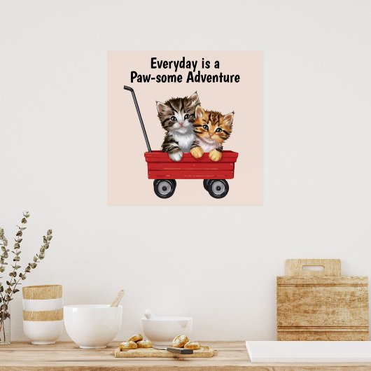 Poster Cats de Cute (Cuisine)