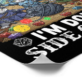 Poster Cats I'm Not Procrastinating I'm Doing Side Quests (Coin)