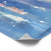 Poster Cats in Paris Twilight – Watercolor Romance (Coin)