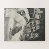 Póster Cats Nightmare. Louis Wain Legpuzzel (Horizontaal)