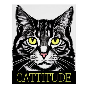 Poster Cattitude