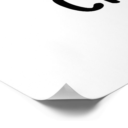 Poster Cattitude Funny Chat Pun (Coin)