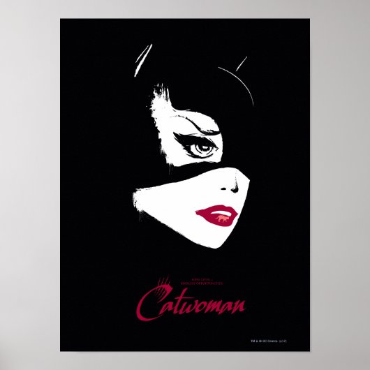 Poster Catwoman neuf vies (Devant)