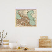 Poster Caucasia 7374, Mer Caspienne (Cuisine)