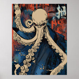 Poster Cauchemar de l'eau