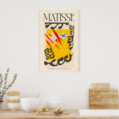 Poster Cauchemar de Matisse de l'éléphant blanc947 (Cuisine)