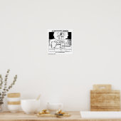 Poster Cauchemar des limaces Classique LTCartoons Bande d (Cuisine)