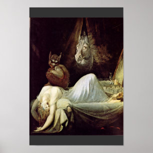 Poster Cauchemar par Füssli Johann Heinrich (la meilleur